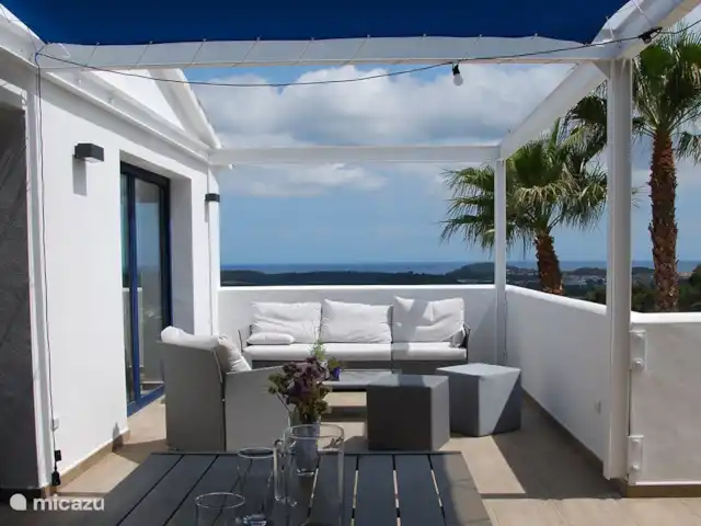 Location de Vacances Espagne, Costa Brava, Palamos, villa - Manuki Mas Costa Brava Villa Terrasse vue mer